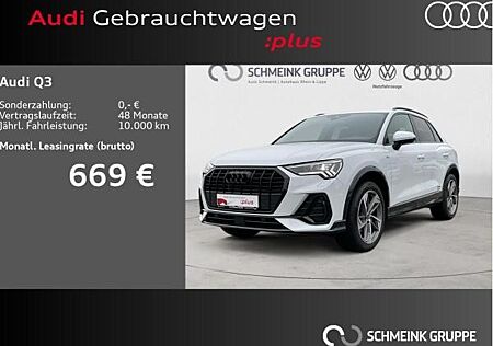 Audi Q3 35 TDI S tronic S line AHK Alcantara Keyless