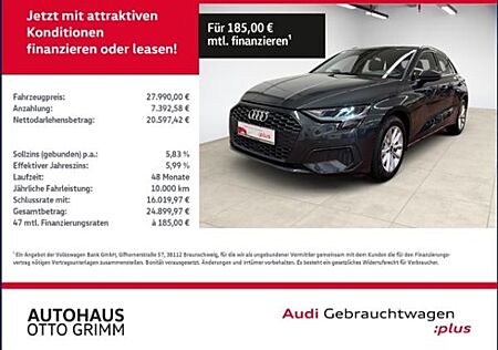 Audi A3 Sportback 30 TFSI basis KLIMA NAVI ALU