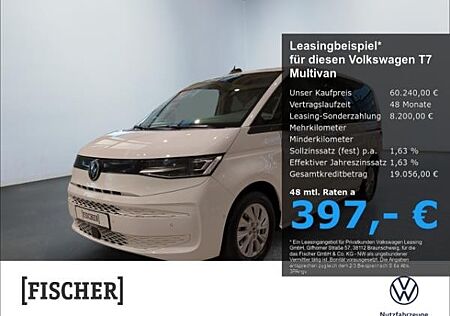 VW T7 Multivan Volkswagen 2.0TDI DSG LED AHK Panodach 7 Sitzer