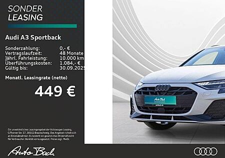 Audi A3 Sportback S-Line 35 TDI SONOS AHK MATRIX