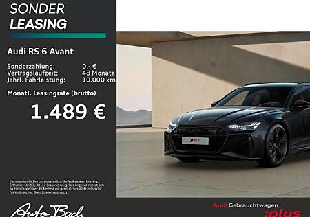 Audi RS6 Avant Dynamik Plus HD-Matrix B&O Keramik Pano Standhzg
