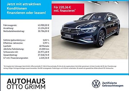 VW Passat Volkswagen Variant Alltrack 2.0 TDI DSG 4M AHK Pano