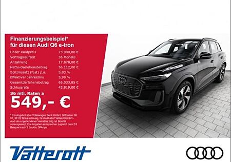 Audi Q6 e-tron SUV 55 quattro AHK Matrix TechPlus Beifahrerdisplay