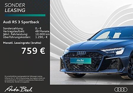 Audi RS3 Sportback 280km/h PANO Carbon Matrix Carbon *SONDERABNEHMER siehe Beschreibung*