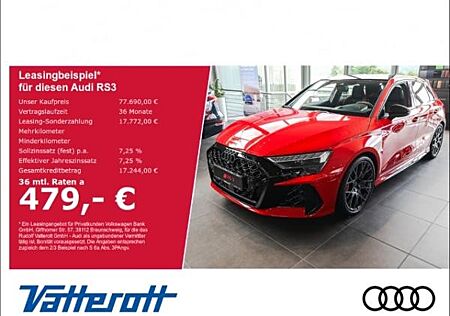 Audi RS3 2.5 TFSI Sportback Keramik ACC Leder Navi Panorama