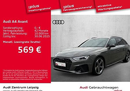 Audi A4 Avant 30 TDI S line *Black Edition*Pano*AHK*