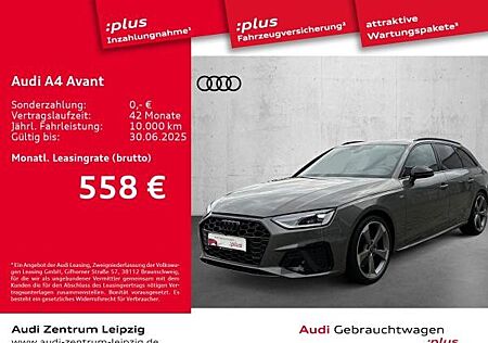 Audi A4 Avant 30 TDI S line *Black Edition*Pano*AHK*