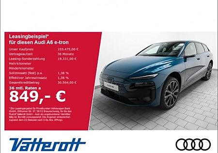 Audi A6 e-tron Avant edition one blue performance B&O