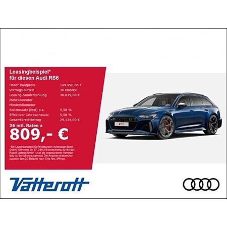 Audi RS6 leasen