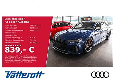 Audi RS6 Avant performance AHK Pano Keramik B&O Laser