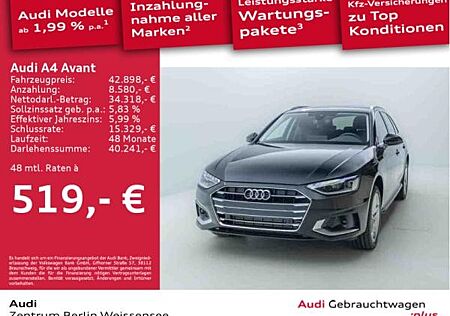 Audi A4 Avant 35 TFSI S-TRO*AHK*ASSIST*LEDER*RFK*NAVI