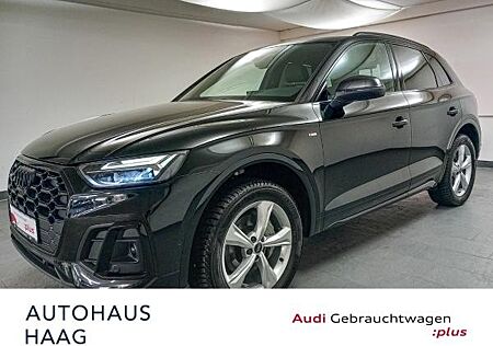 Audi Q5 S line 45 TFSI qu 5JGar App Stadt Parken Tour #black