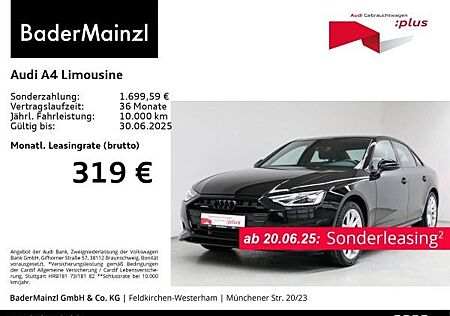 Audi A4 Limousine 40 TDI quattro LED Navi SHZ Kamera