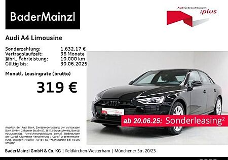 Audi A4 Limousine 40 TDI quattro LED Navi SHZ Kamera