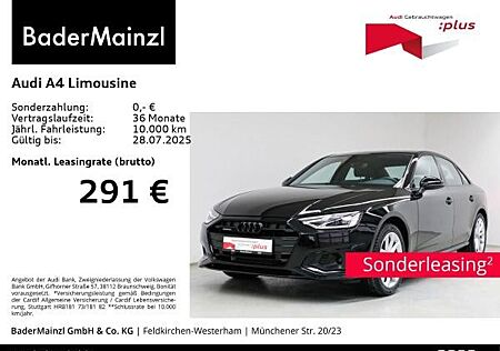 Audi A4 Limousine 40 TDI quattro LED Navi SHZ Kamera