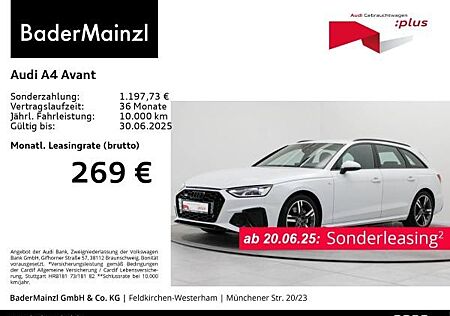 Audi A4 Avant 40 TDI quattro S tronic S line Kam. SHZ