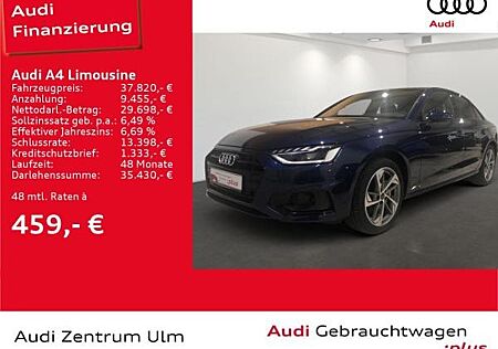 Audi A4 Limousine advanced 40 TFSI S tronic NAV R-KAM