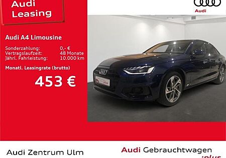 Audi A4 Limousine advanced 40 TFSI S tronic NAV R-KAM