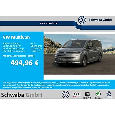 VW T6 Multivan leasen
