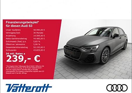 Audi S3 Sportback Matt SONOS TitanAbgas Matrix