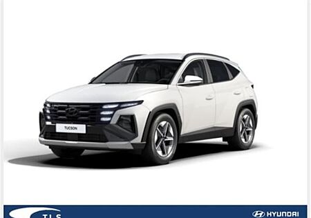 Hyundai Tucson Trend *Privat + Gewerbe* weiss 160Ps 4WD 7-DCT Allrad Navi dig. Cockpit LED ACC El. Heck