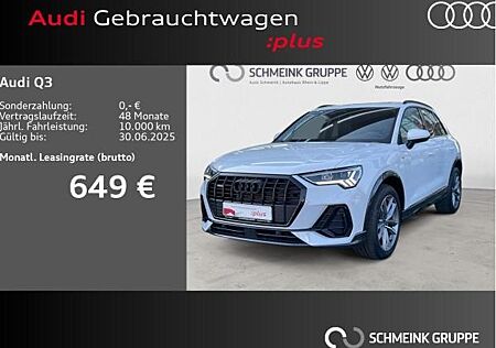 Audi Q3 45 TFSI quattro 2x S line Business Sonos Pano