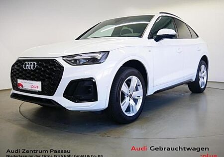 Audi Q5 Sportback 40 TDI quattro S line S tro. LED AHK virt. Cock.+
