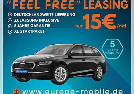 Skoda Octavia Combi SELECTION 2025 1.5 TSI mHEV 110kW DSG (UVP 47.452€/KW23/25) NAV/AHK/EASY.OPEN/ASSISTENZ/KAM/5J