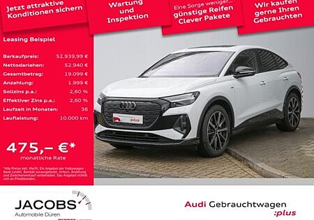 Audi Q4 e-tron Sportback 45 quattro 2x S line/AHK/Matrix/HuD/Pano/Wärmepumpe