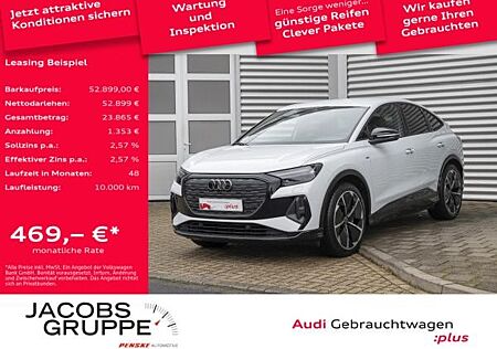 Audi Q4 e-tron Sportback 55 quattro 2x S line/AHK/Matrix/360°/Wärmepumpe