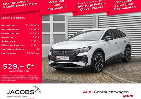 Audi Q4 e-tron Sportback 55 quattro 2x S line/AHK/Matrix/360°/Wärmepumpe