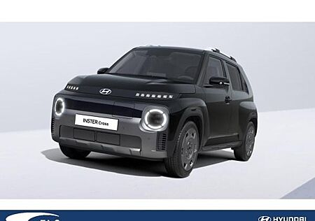 Hyundai Inster CROSS ! /Abyss Black / +Effizienzpaket +Panorama Dach !! 49kWh Batterie ** GEWERBE** SOFORT VERFÜGB