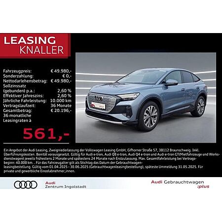 Audi Q4 e-tron leasen
