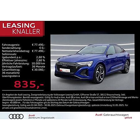 Audi Q8 e-tron leasen