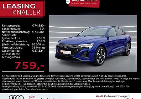Audi Q8 e-tron Sportback 55 qu 2x S line MATRIX 21