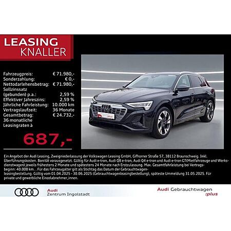 Audi Q8 e-tron leasen