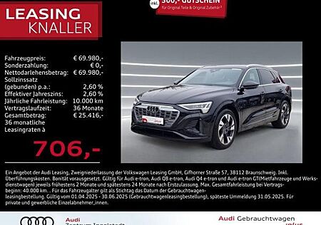 Audi Q8 e-tron 55 qu 2x S line MATRIX AHK ACC HuD 20
