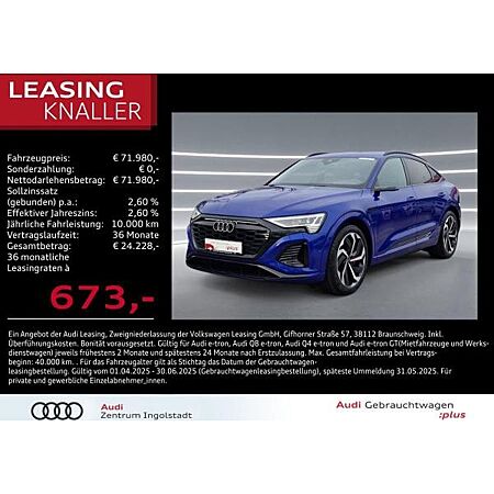Audi Q8 e-tron leasen