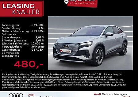 Audi Q4 e-tron Q4 Sportback e-tron 50 qu S line NAVI AHK ACC 20