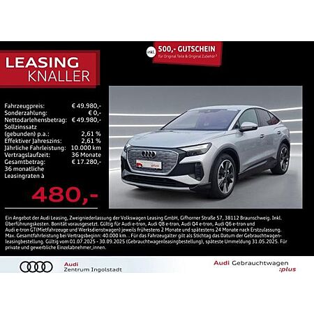 Audi Q4 e-tron leasen