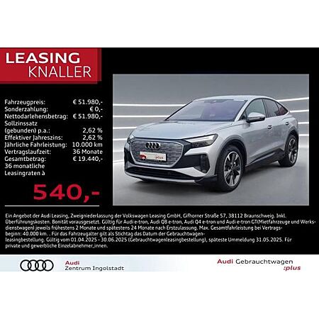 Audi Q4 e-tron leasen