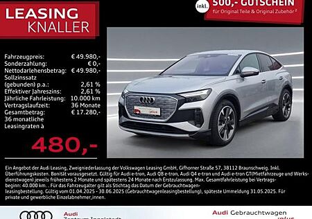 Audi Q4 e-tron Q4 Sportback e-tron 50 qu S line NAVI AHK ACC 20