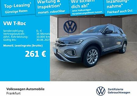 VW T-Roc Volkswagen 1.5 TSI DSG Style Navi LEDPlus DAB+ FrontAssist