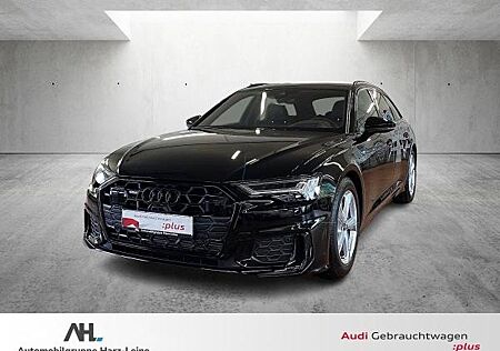 Audi A6 Avant 45 TFSI S line S-tronic AHK HD-Matrix HuD Navi ACC Optik schwarz TopView