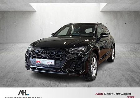 Audi Q5 45 TFSI S line quattro S-tronic AHK Pano LED Navi ACC TopView Leder VC+