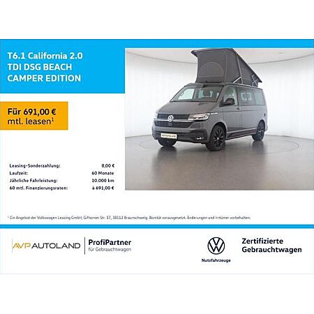 VW T6 California leasen
