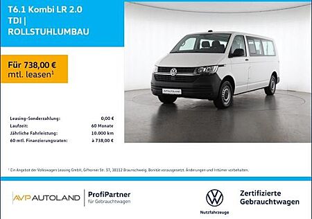 VW T6 Volkswagen .1 Kombi LR 2.0 TDI | ROLLSTUHLUMBAU