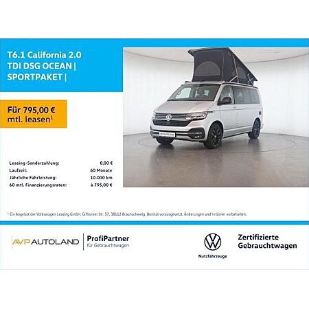 VW T6 California leasen