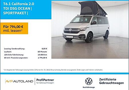 VW T6 Volkswagen .1 California 2.0 TDI DSG OCEAN | SPORTPAKET |