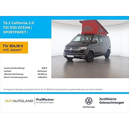 VW T6 California leasen